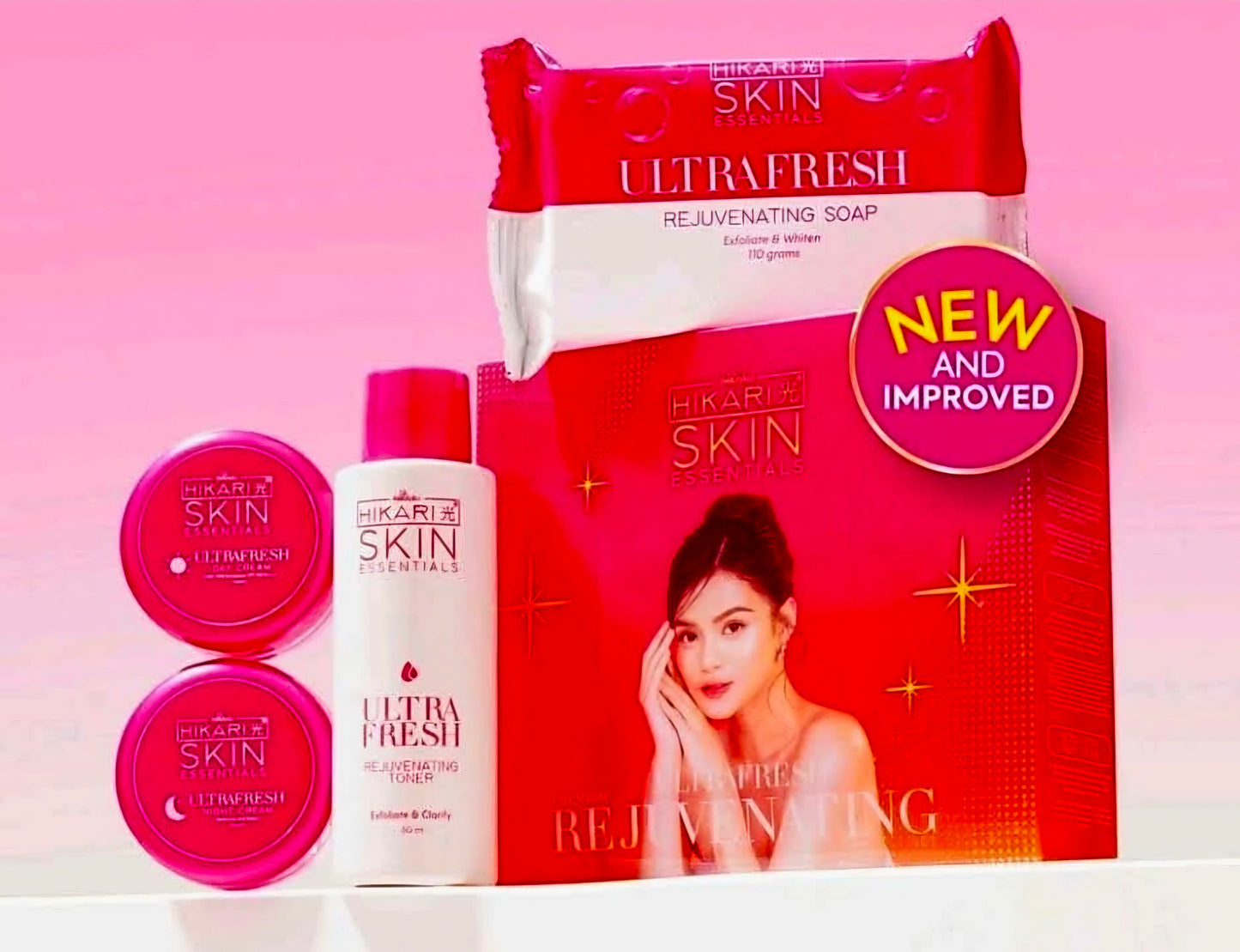 Hikari Skin Essentials ULTRAFRESH PREMIUM REJUVENATING SET