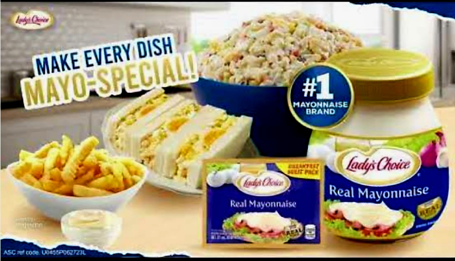 Lady's Choice REAL MAYONNAISE 470ml in POUCH