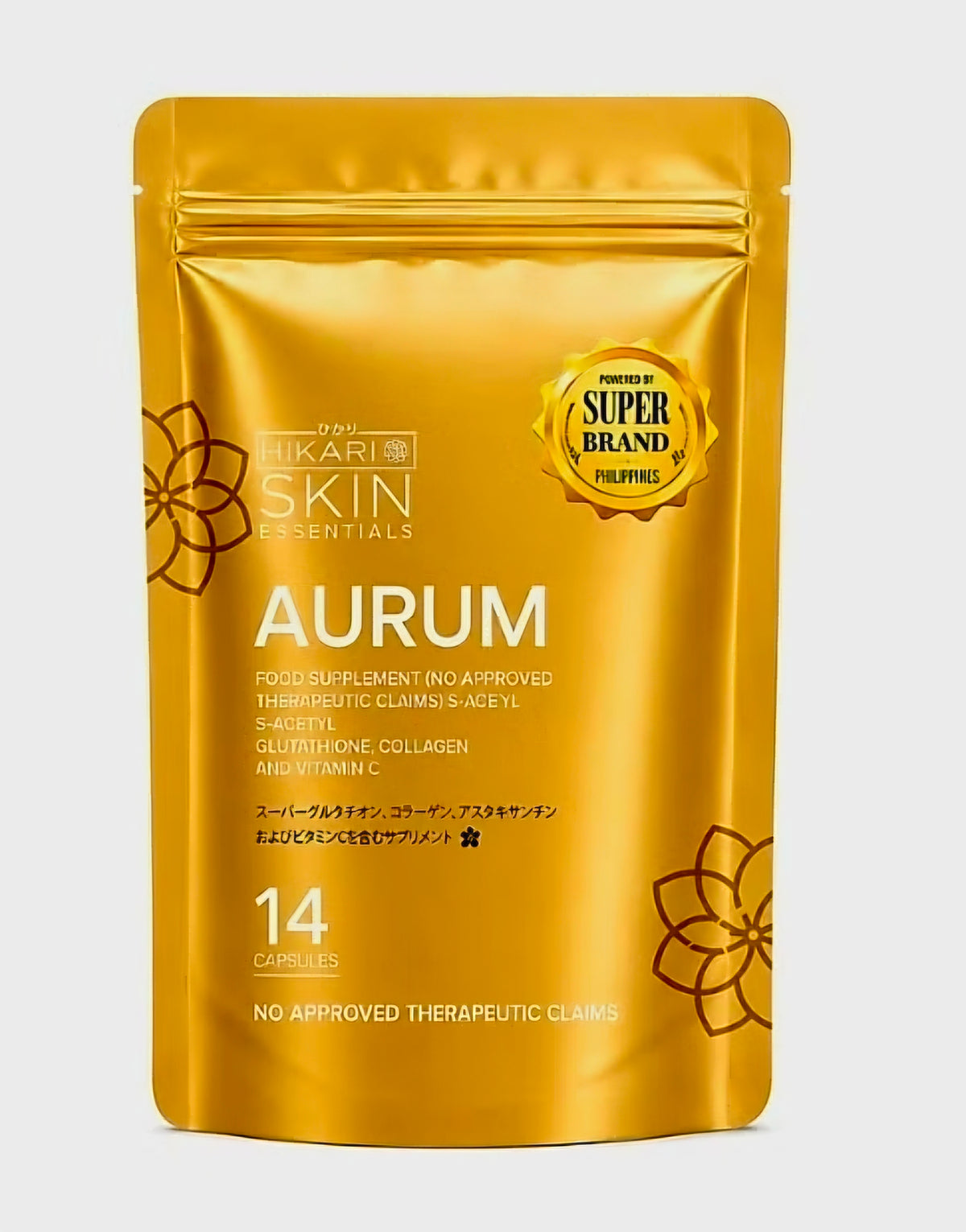 HIKARI AURUM ON-THE-GO TRIAL PACK POUCH 14-CAPSULES