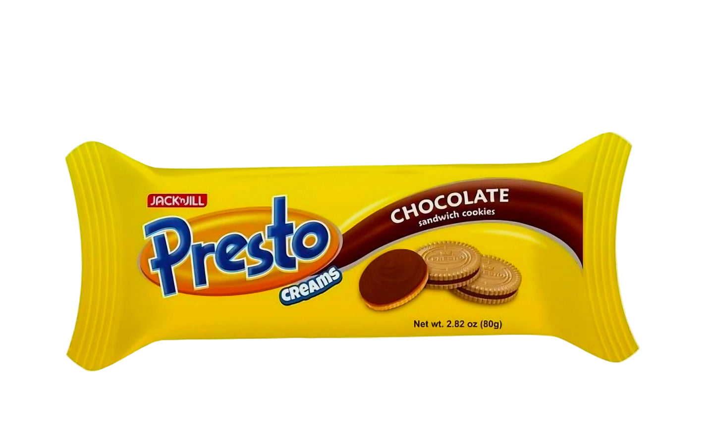JACK&JILL PRESTO CREAMS CHOCOLATE SANDWICH COOKIES 30g×10 (14/04/27)