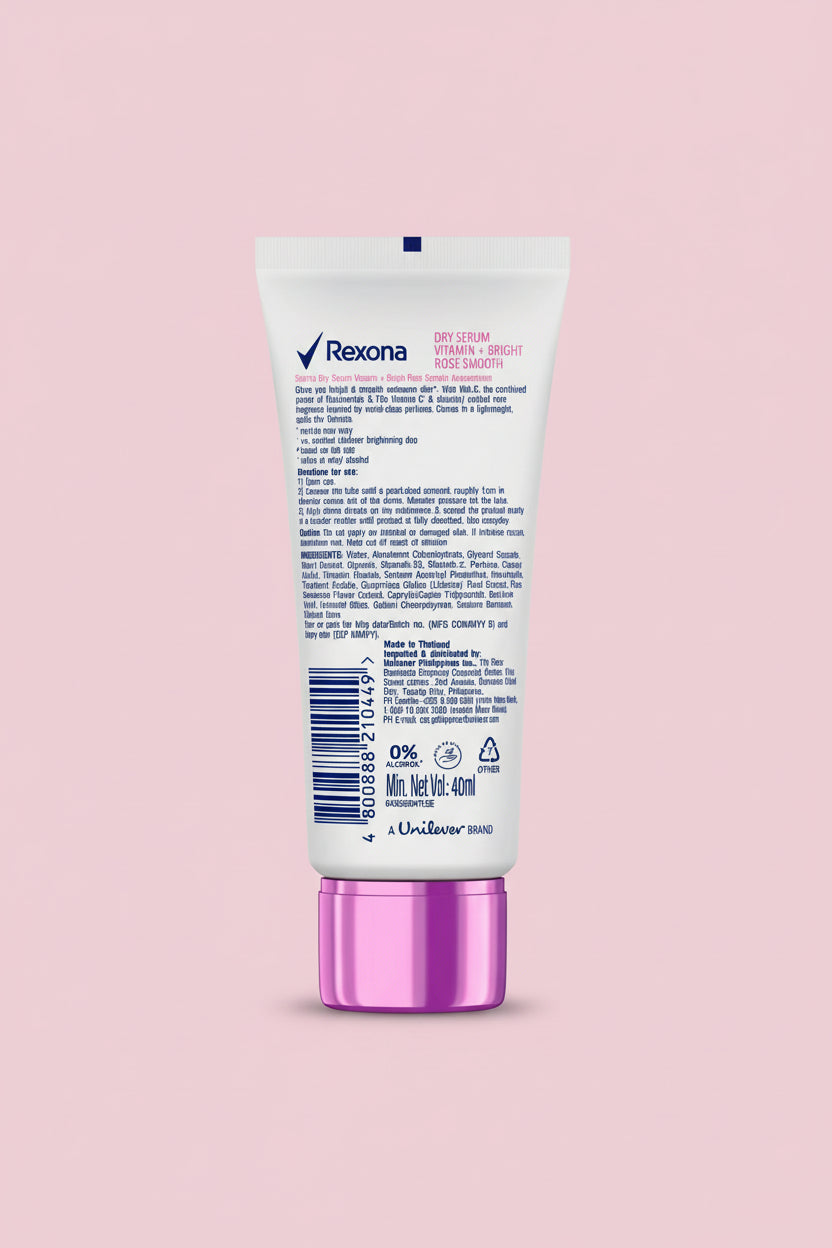 Rexona Dry Serum ROSE GLOW Vitamin + Bright 40ml