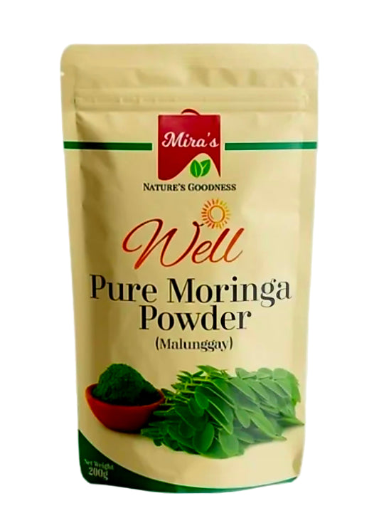 Mira's Nature's Goodness PURE MORINGA POWDER (Malunggay) 100g