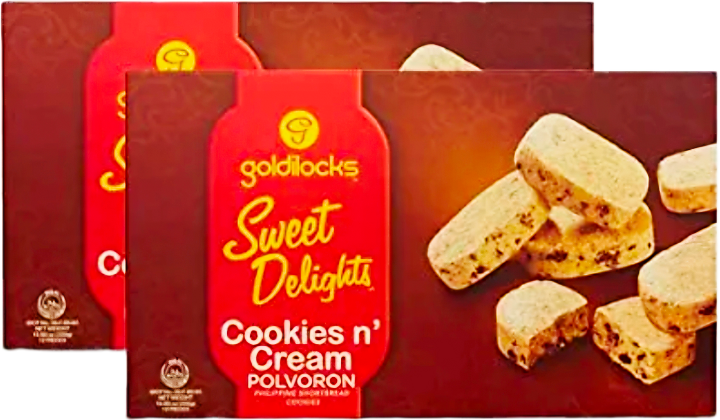 GOLDILOCKS COOKIES & CREAM POLVORON 25G×12