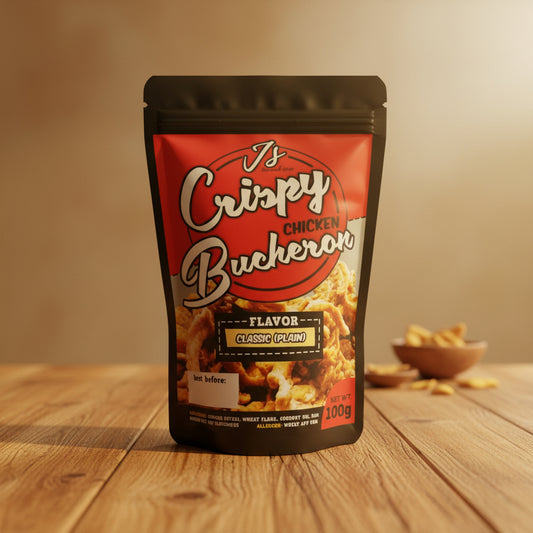 J'S CRISPY CHICKEN BUTCHERON CLASSIC PLAIN FLAVOR 100G