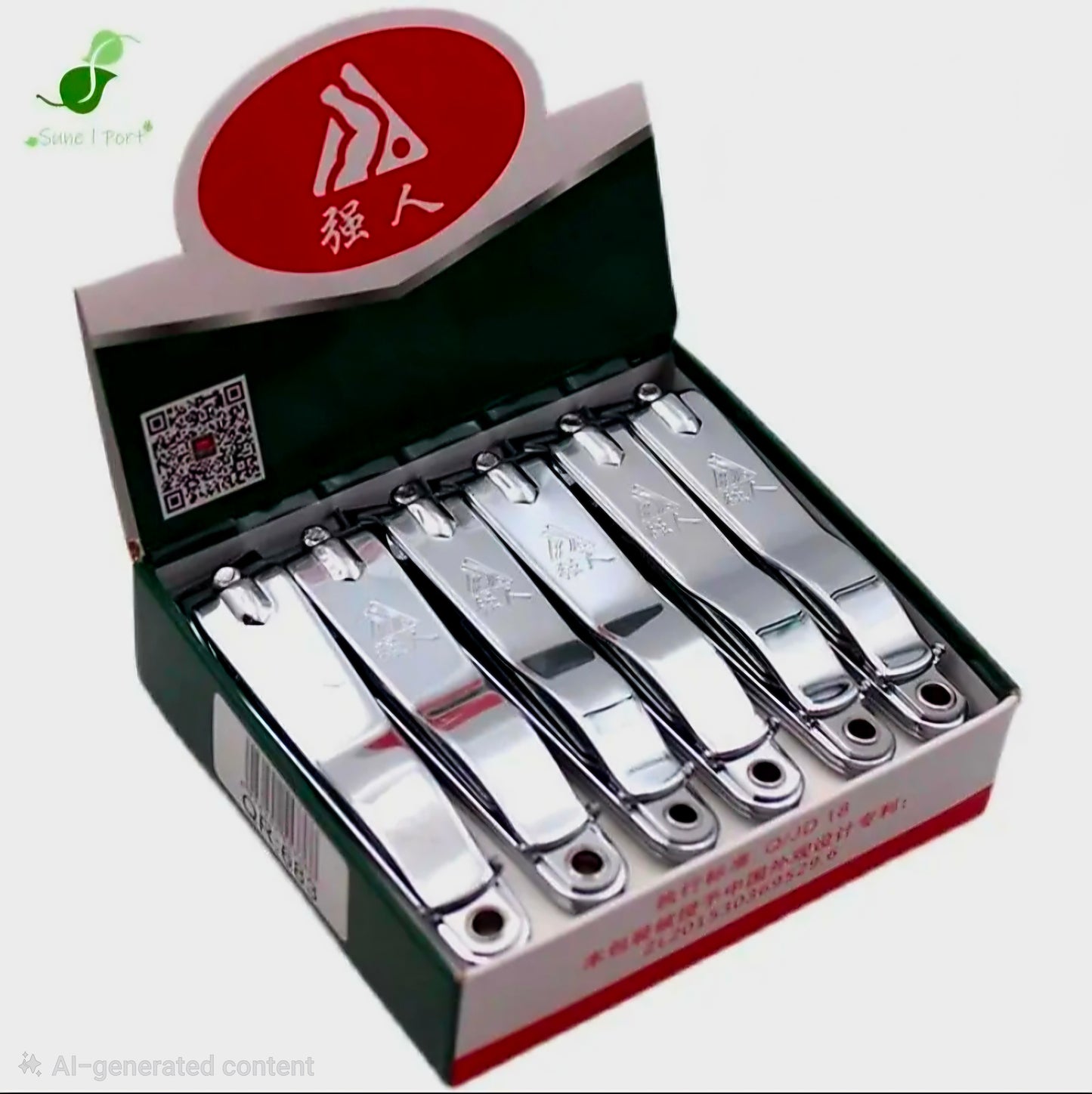 Strong Man Brand STAINLESS NAIL CUTTER with File
