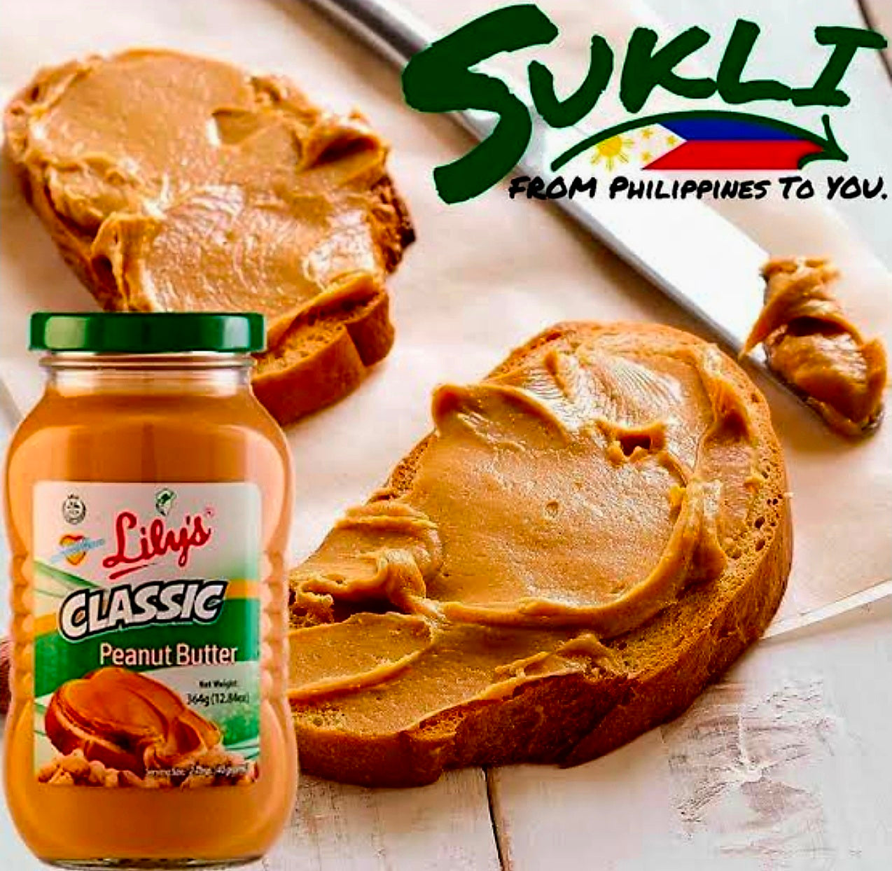 LILY'S CLASSIC PEANUT BUTTER 364G