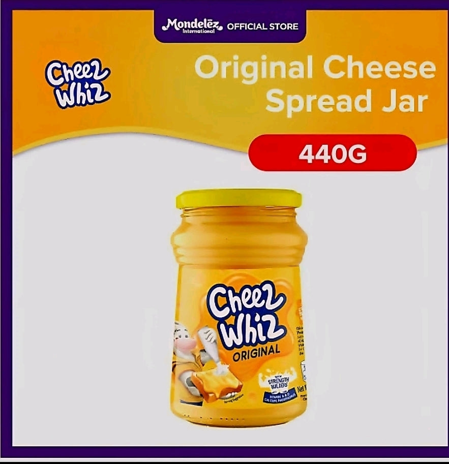 Cheez Whiz ORIGINAL Family Jar 440g