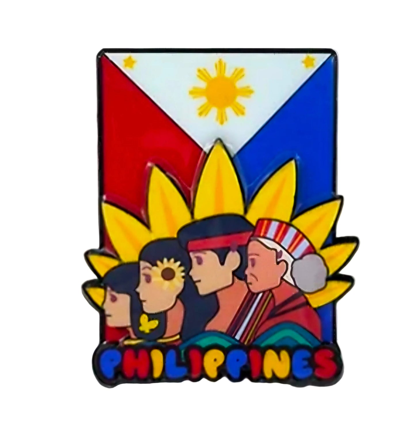 Ceramic Tile PHILIPPINE CULTURE Fridge Magnets (RANDOM DESIGNS)