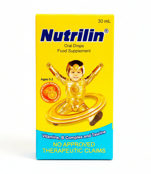 NUTRILIN Oral Drops 30ml (Ages 0-2 Years Old)
