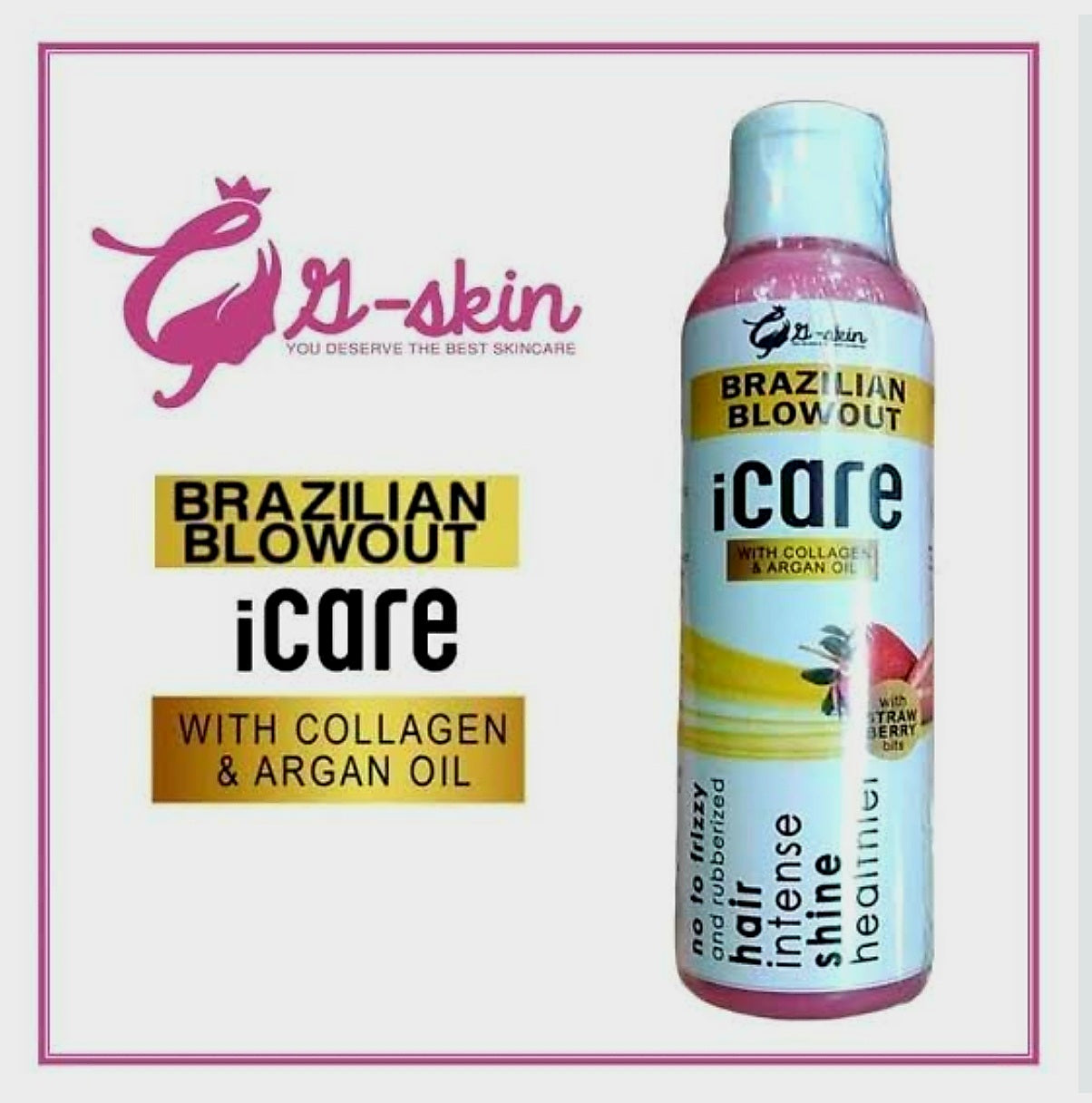 G-Skin iCARE BAZILIAN BLOWOUT with Collagen & Argan Oil 100g