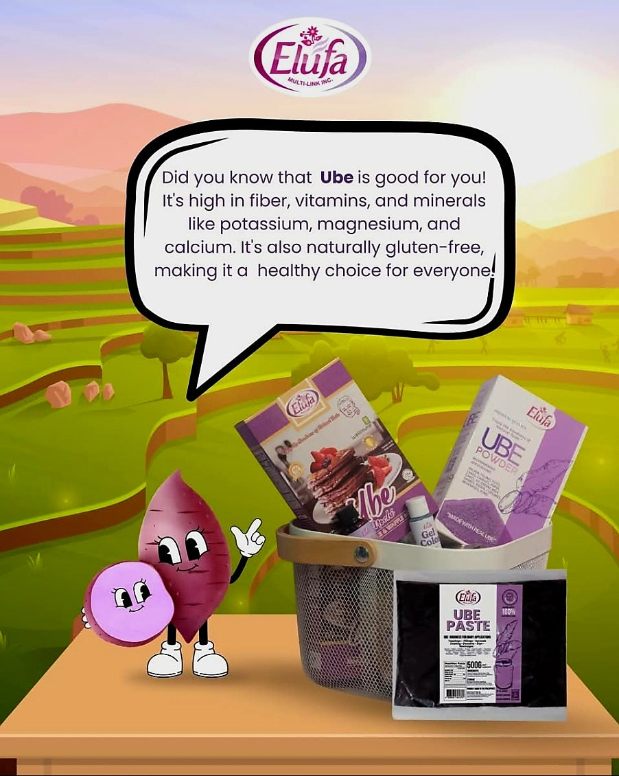 Elufa Brand PURE UBE POWDER 115g Pouch