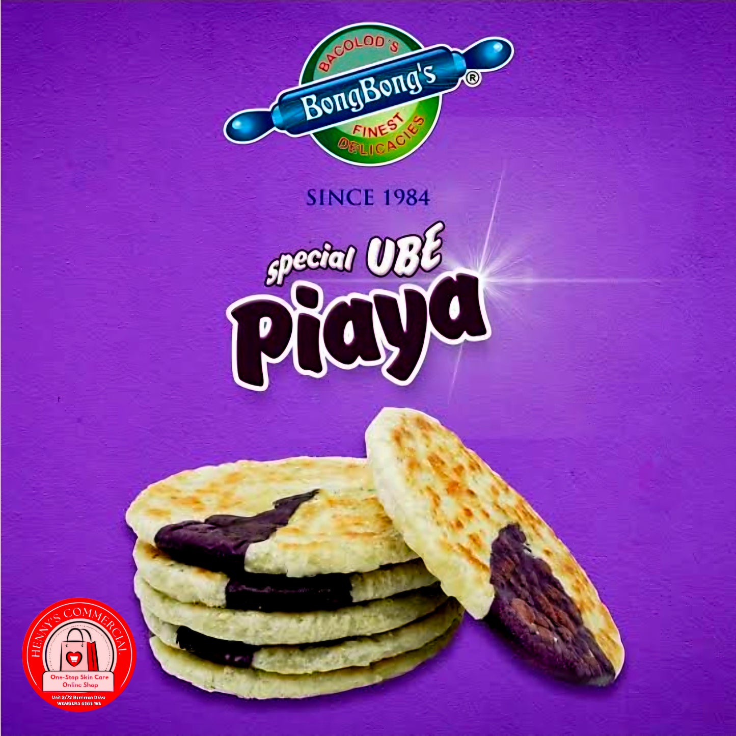 BONGBONG'S UBE PIAYA 190G