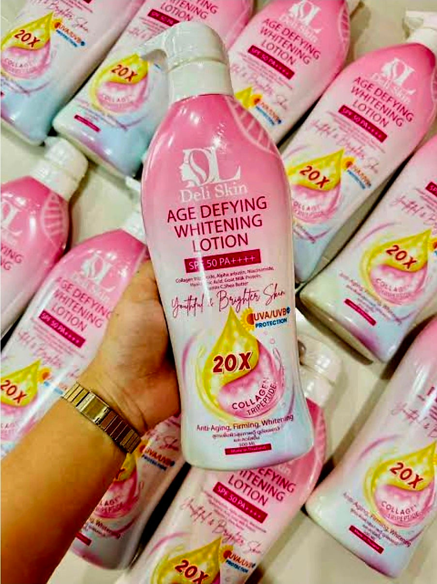 DELI SKIN AGE DEFYING WHITENING LOTION 500ML