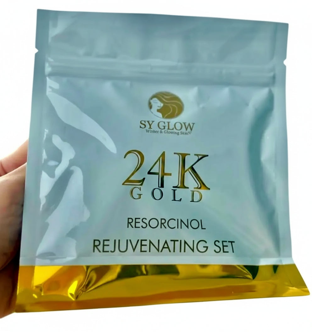 SY GLOW 24K GOLD Resorcinol Rejuvenating Set