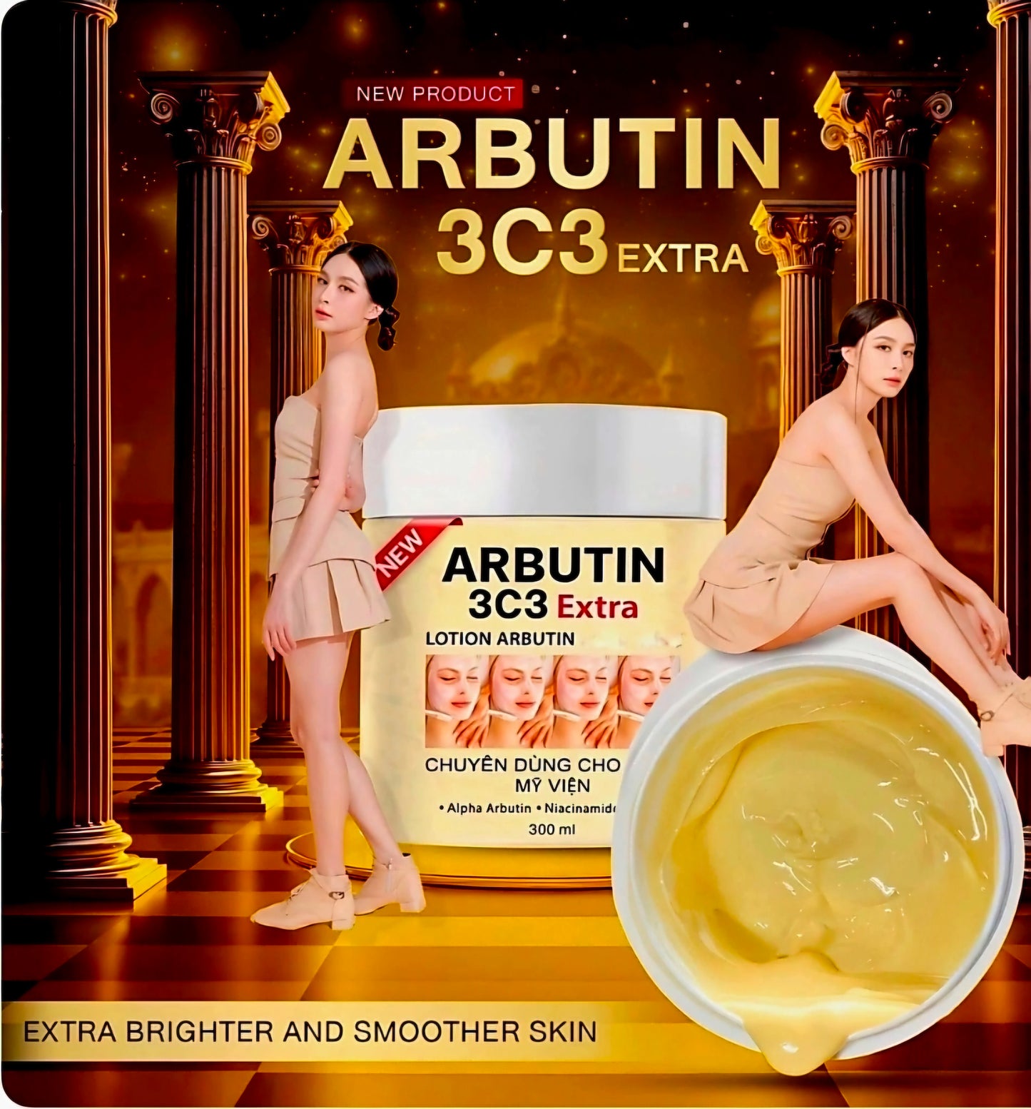 ARBUTIN 3C3 EXTRA Whitening Cream 300g