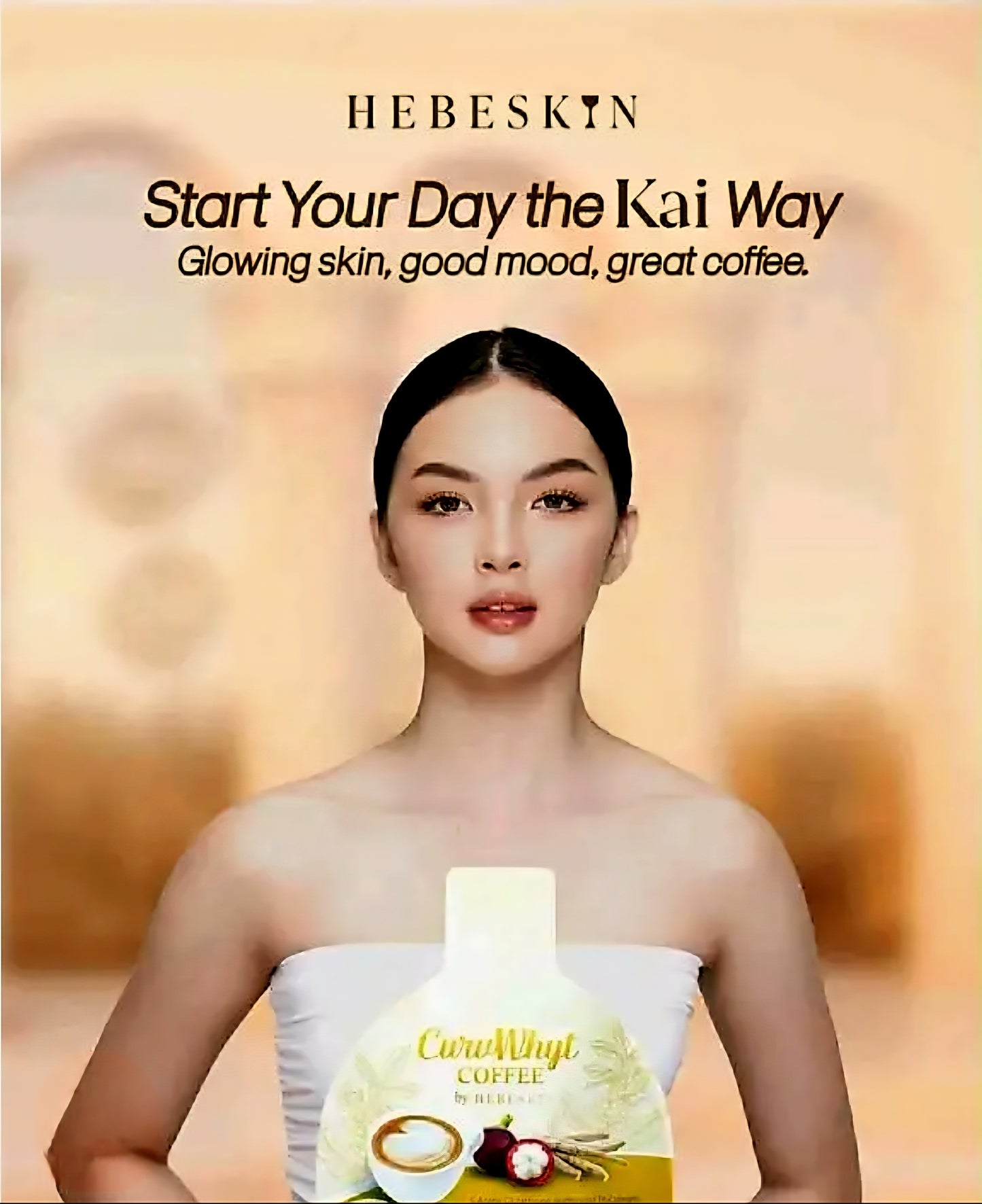 CURVWHYT Slimming Coffee by HEBESKIN 18g x 10 sachets