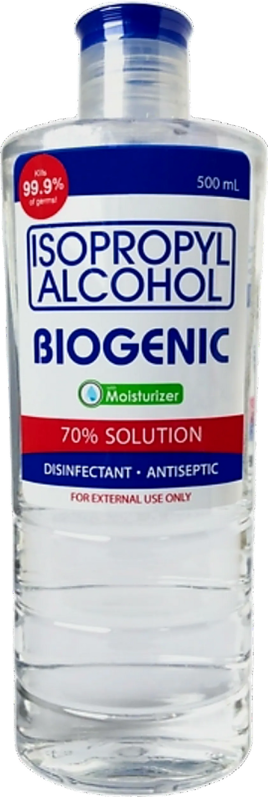 BIOGENIC ISOPROPYL ALCOHOL WITH MOISTURIZER 500ML
