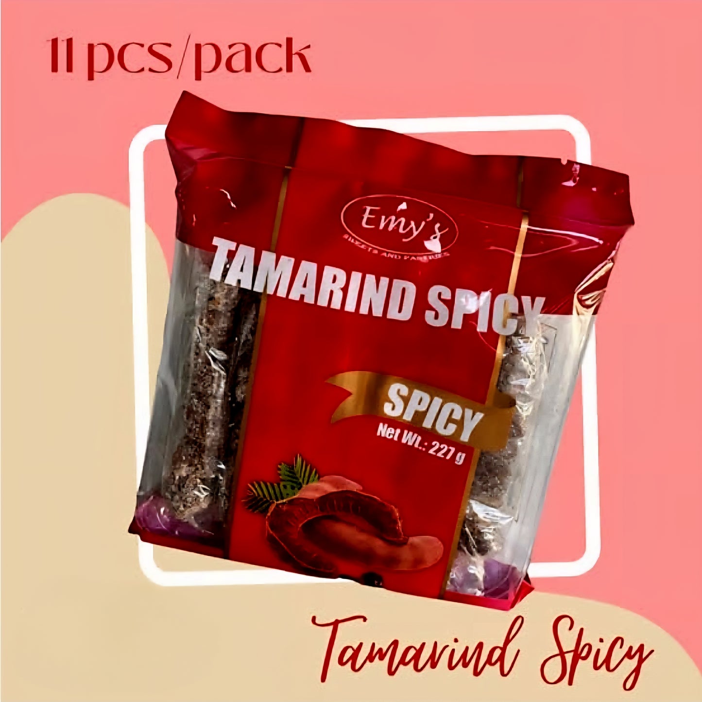 Emmy's SPICY TAMARIND Candy 227g (11pcs/Pack)