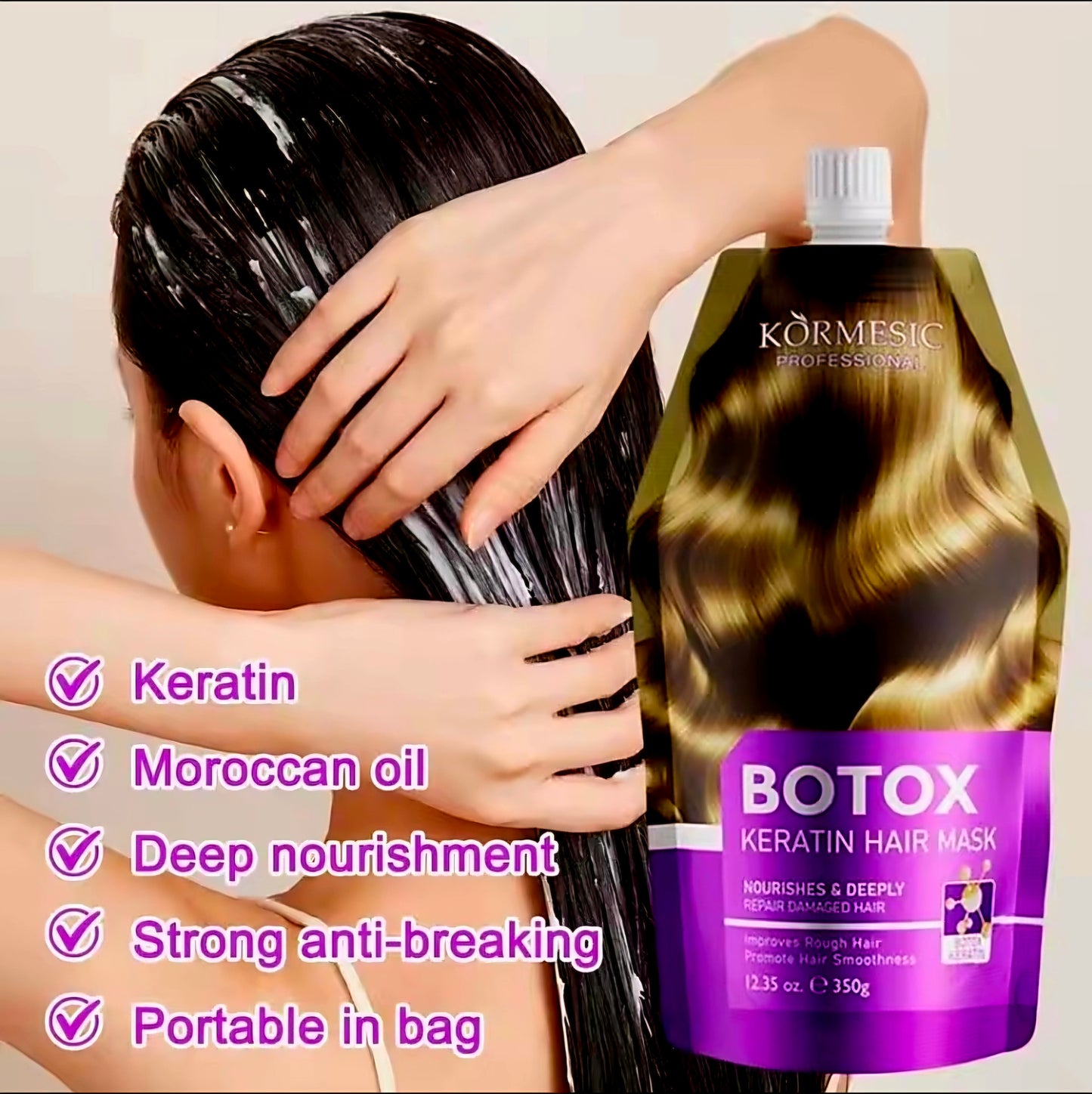 KORMESIC PROFESSIONAL BOTOX HAIR MASK 350G