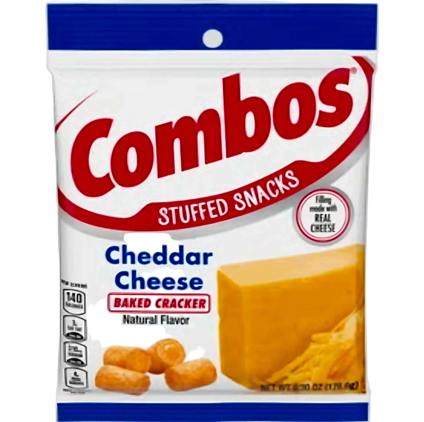 COMBOS Stuffed Snacks Baked Crackers CHEDDAR CHEESE 178g
