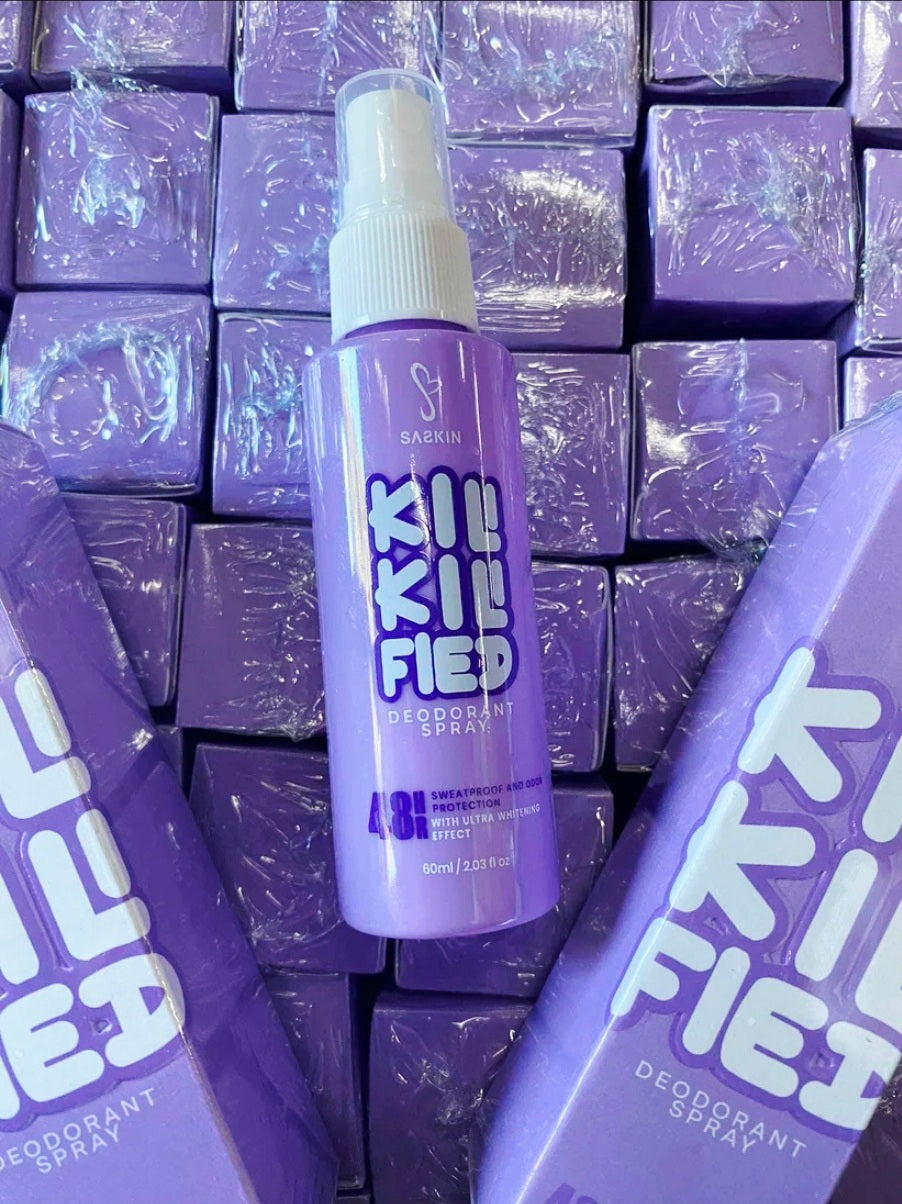 SASKIN KILI-KILI FIED DEODORANT SPRAY 60ML