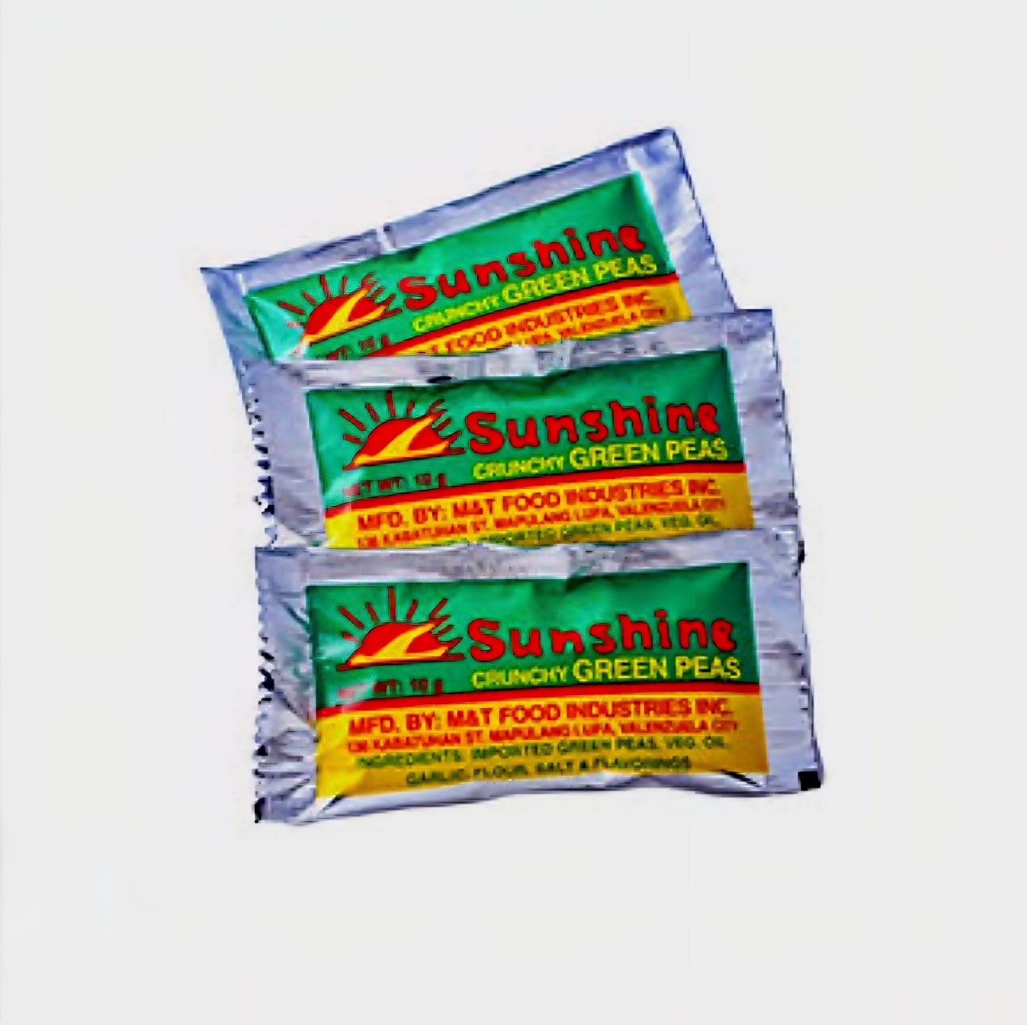 Sunshine Crunchy GREEN PEAS 10g×20pcs PACK