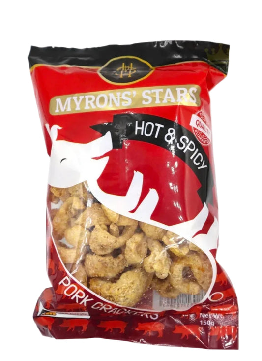 MYRONS' STARS Chicharon HOT & SPICY 160g