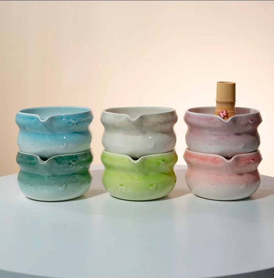 Japanese Porcelain MACHA TEA SET (Complete Set)