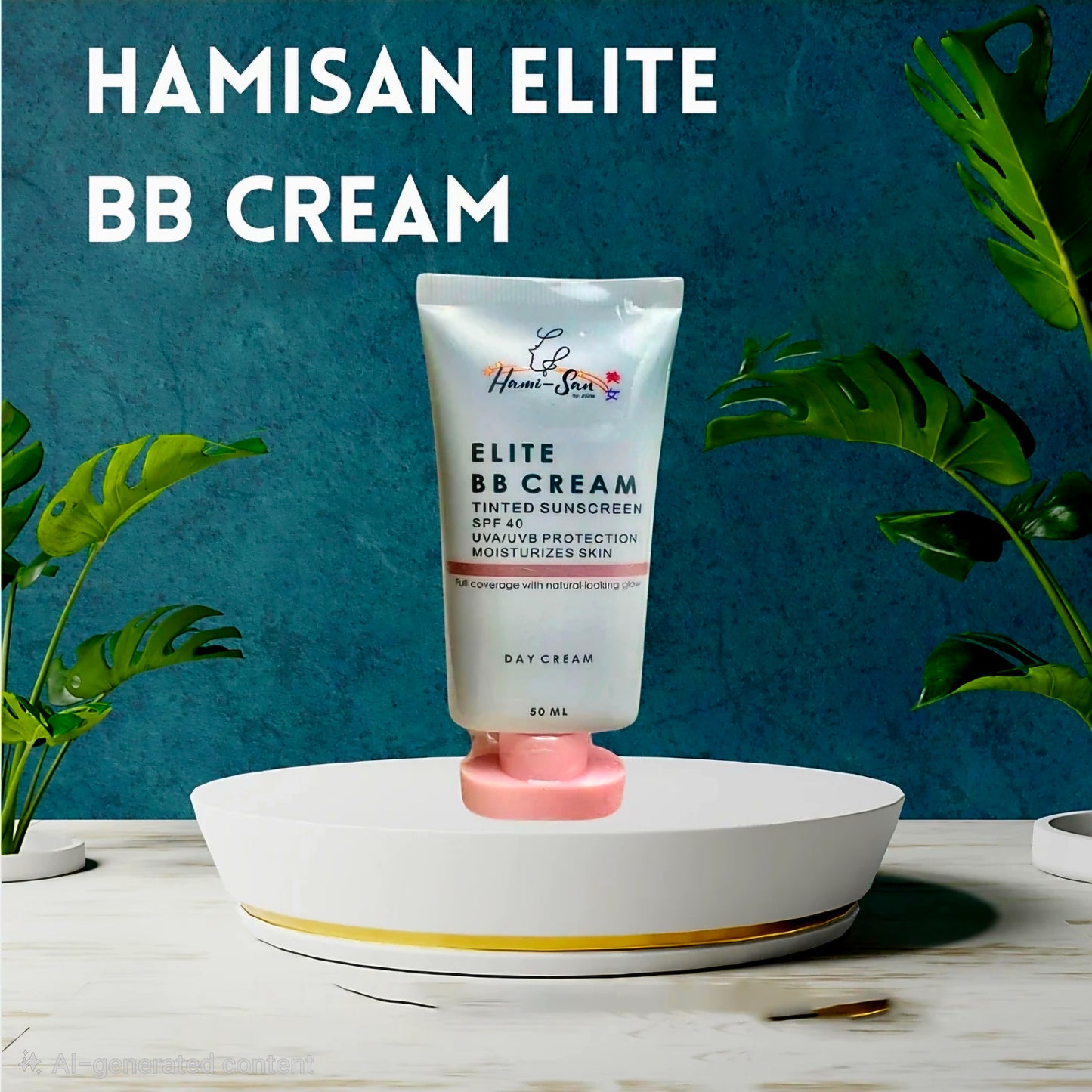 HAMI-SAN ELITE BB CREAM TINTED SUNSCREEN SPF40 50ML