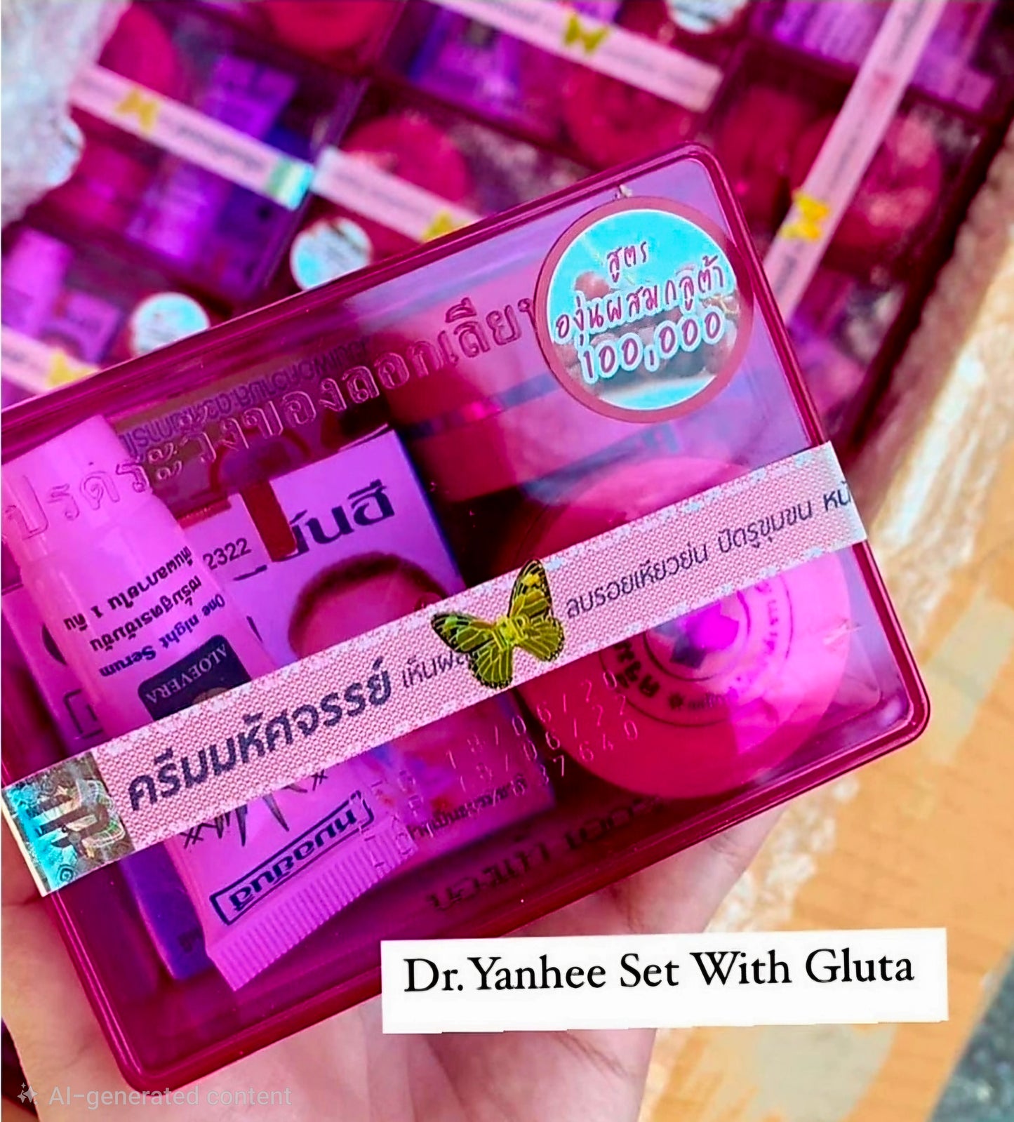 Dr.Yanhee Facial Set ANTI-AGING (PURPLE) AUTHENTIC THAILAND