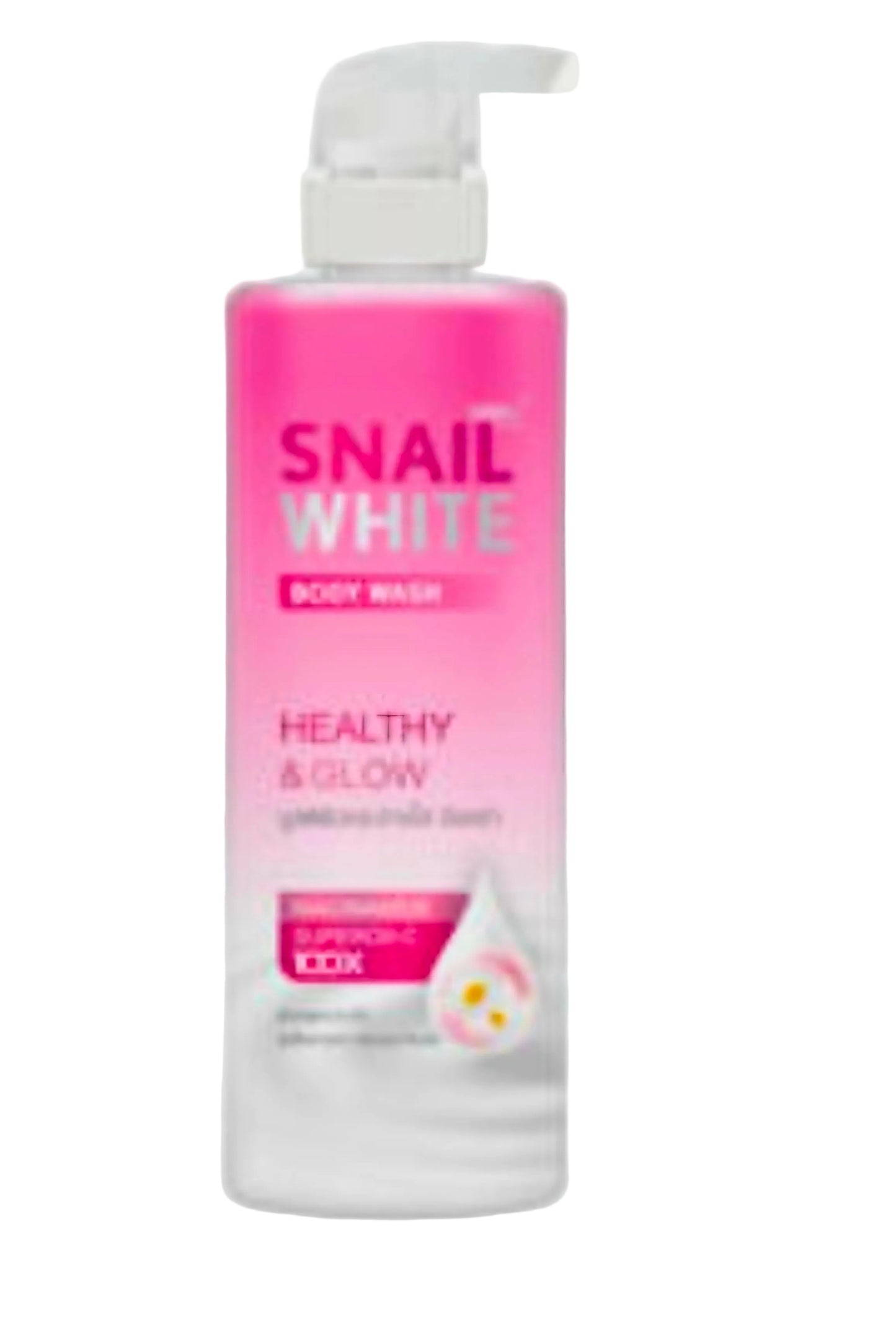 NAMU LIFE SNAIL WHITE BODY WASH HEALTHY & GLOW 300ML×2 (1+1 REFILL)