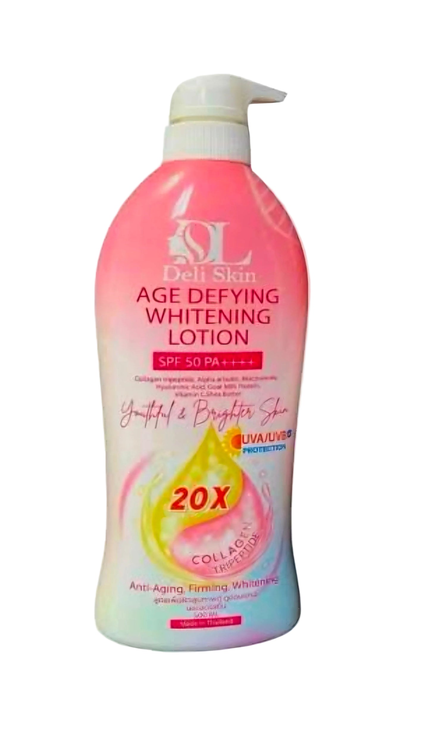 DELI SKIN AGE DEFYING WHITENING LOTION 500ML