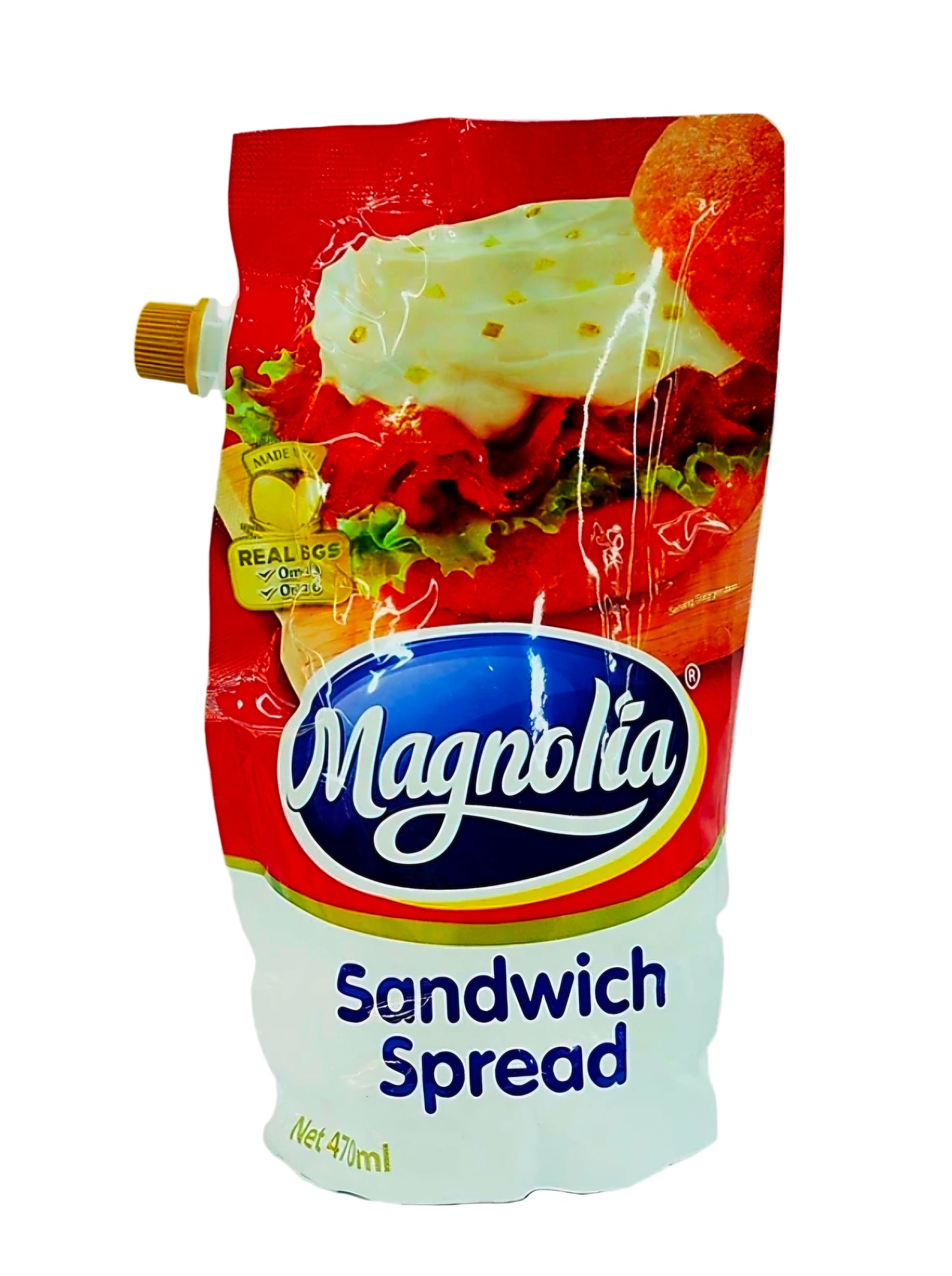 Magnolia SANDWICH SPREAD 470ml Large Pouch Resealable Cap