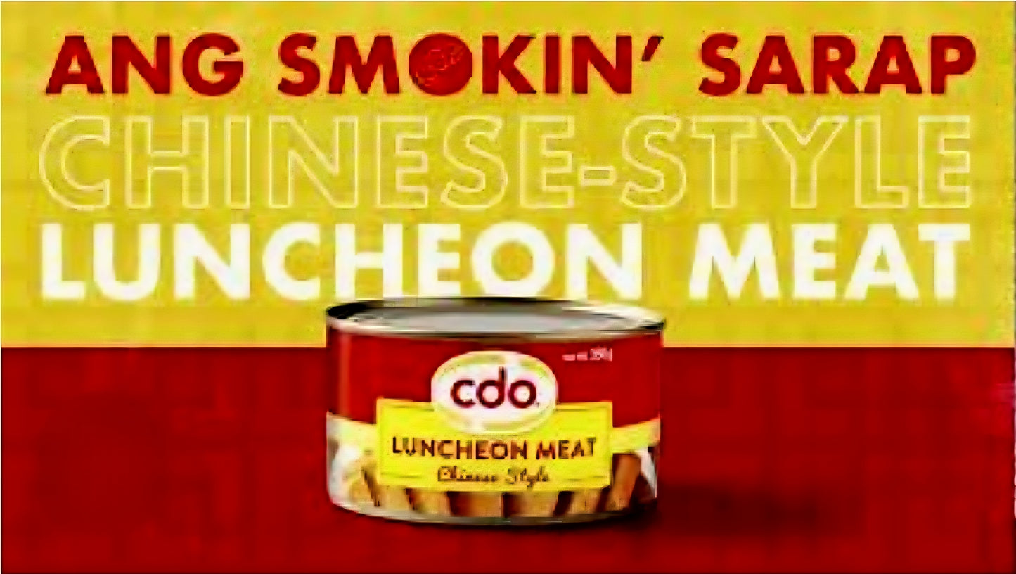CDO Chinese Style Luncheon Meat 350g FLAT TIN