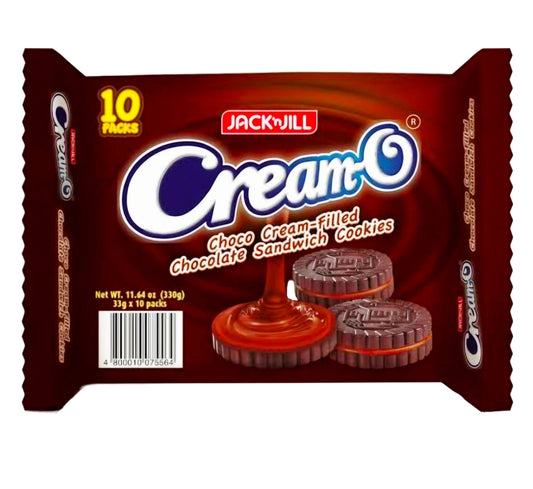 Jack & Jill CREAM-O Choco Fudge 30g×10-pcs Pack