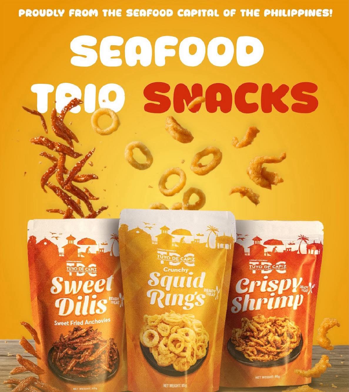 TUYO DE CAPIZ SQUID RINGS 85G