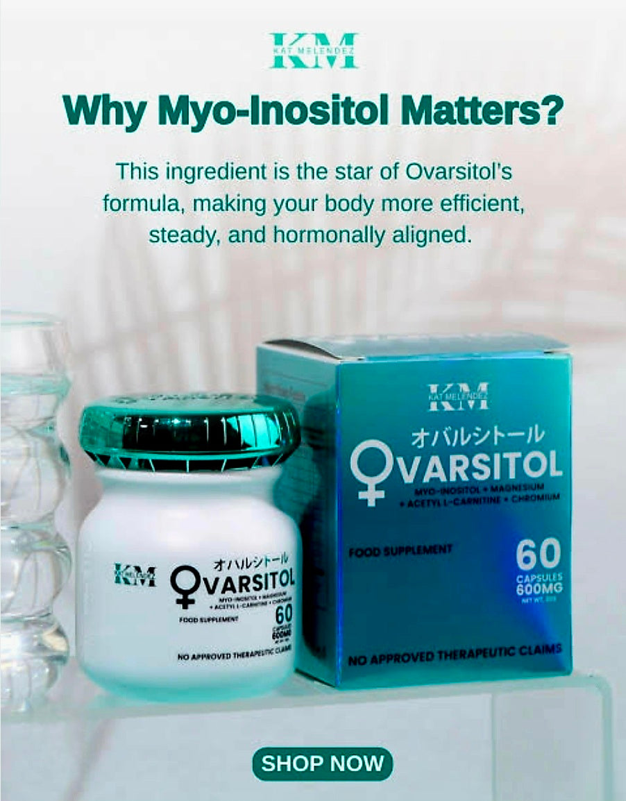KM OVARSITOL 60-Capsules (Myo-Inositol + Magnesium + Acetyl L-Carnitine + Chromium)