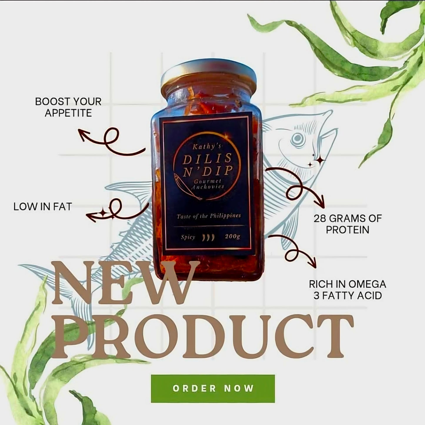 Kathy's GOURMET DILIS 200g ORIGINAL