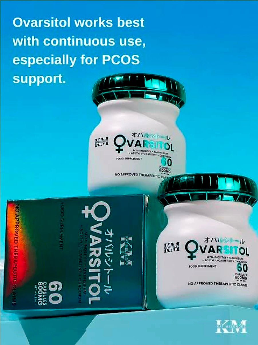 KM OVARSITOL 60-Capsules (Myo-Inositol + Magnesium + Acetyl L-Carnitine + Chromium)