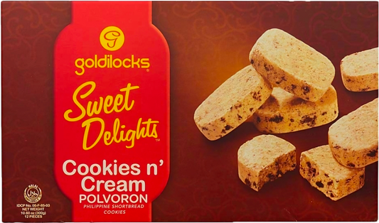 GOLDILOCKS COOKIES & CREAM POLVORON 25G×12