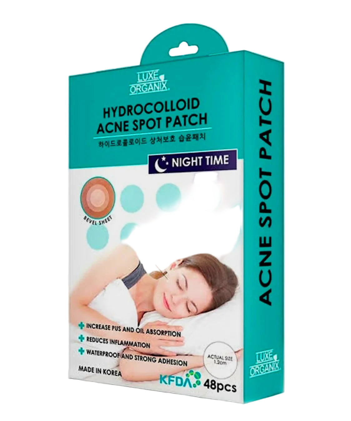 Luxe Organix HYDROCOLLOID ACNE PATCH (Night Time Use) 48-patches