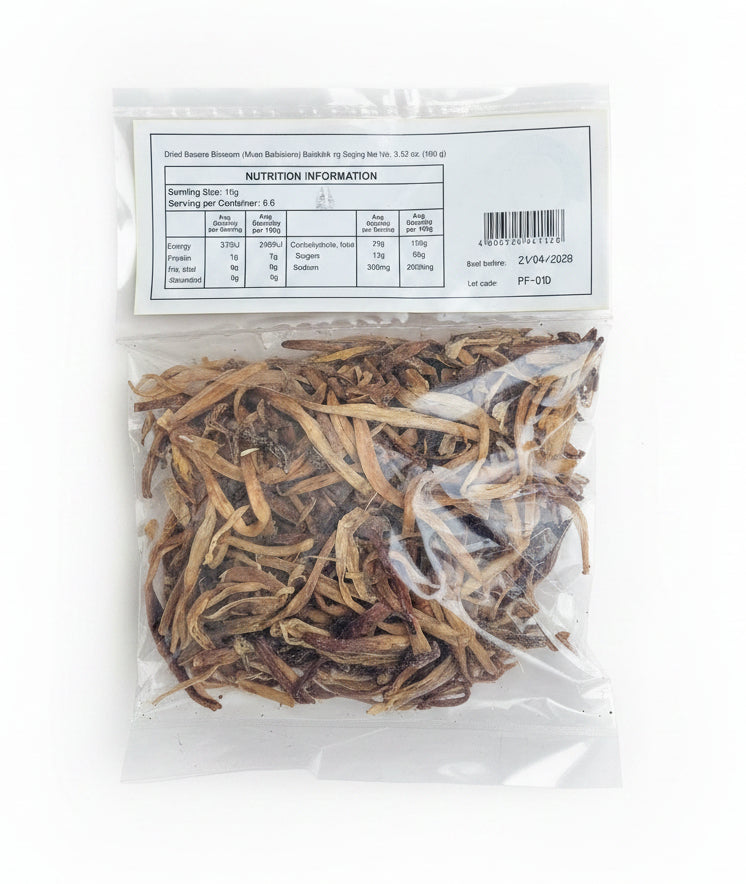 SBC DRIED BANANA BLOSSOM 100G (21/04/28)