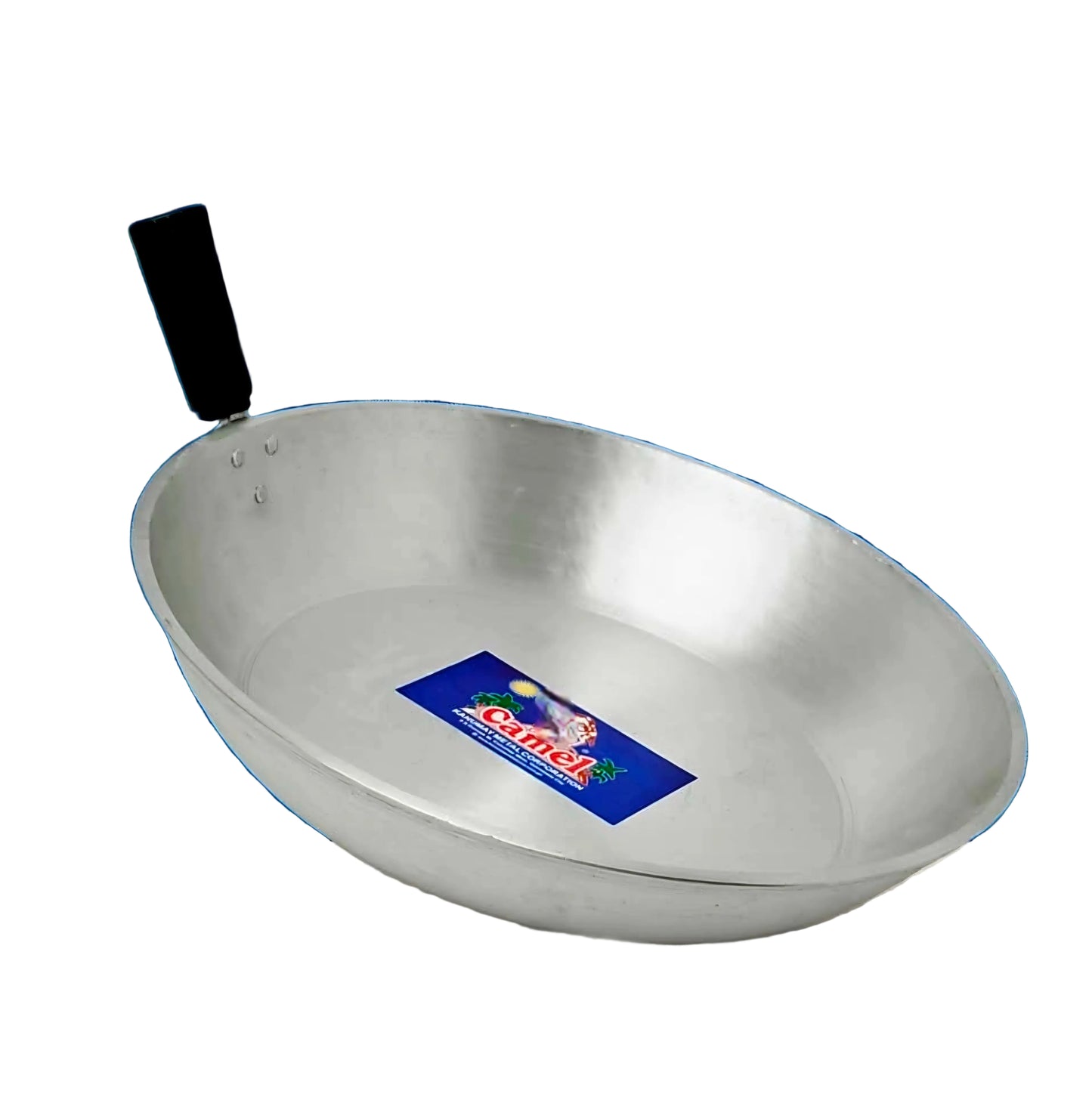 CAMEL BRAND Singe-handle FLAT KAWALI with Cover NO.5 (Small)