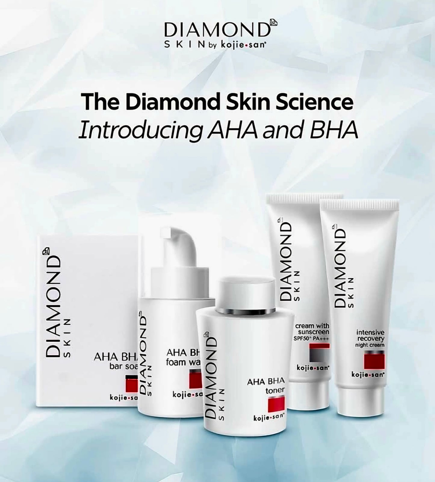 Kojie San DIAMOND SKIN Premium Facial Rejuvenating Set