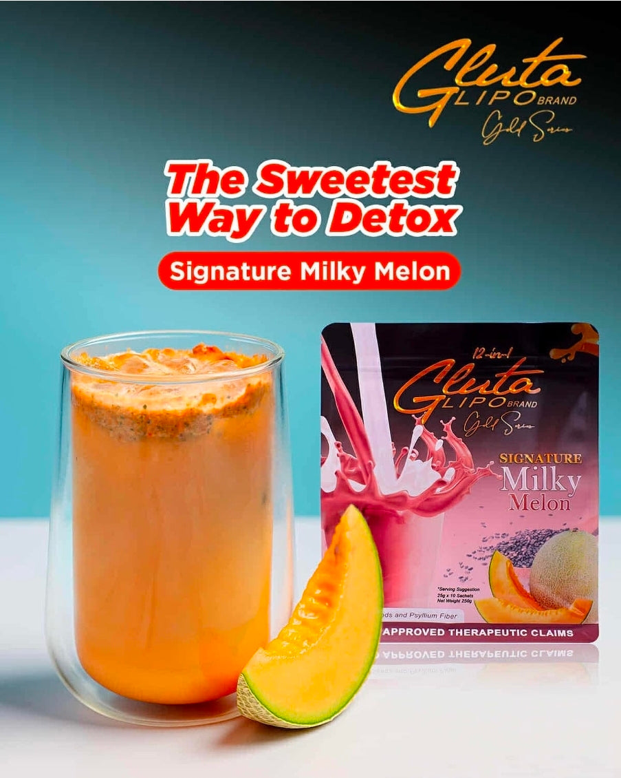 GLUTA LIPO GOLD SERIES MILKY MELON 10-SACHET