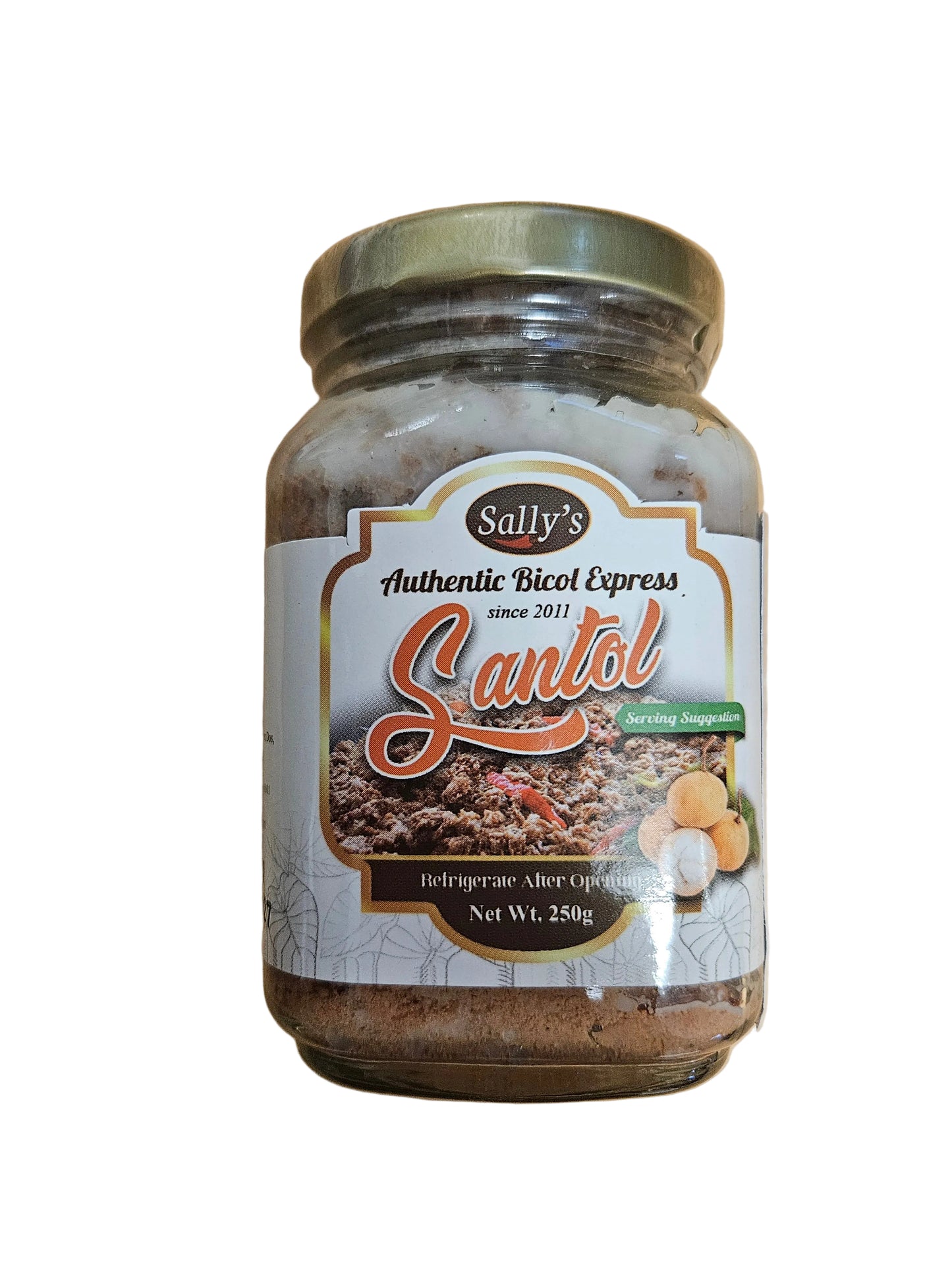 SALLY'S AUTHENTIC BICOL EXPRESS SANTOL 250G