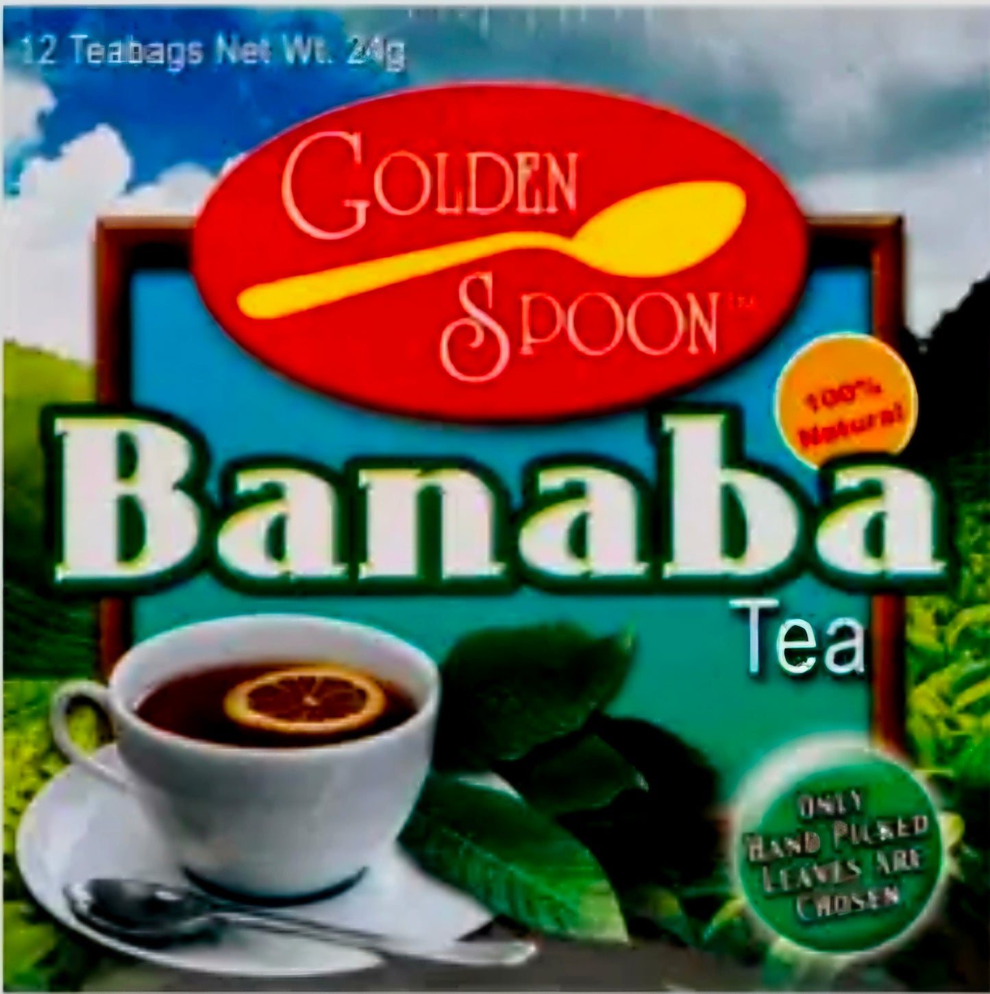 Golden Spoon BANABA TEA 12-Teabags