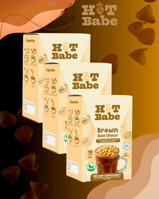 Hot Babe by Kiray Celis BROWN RICE CHOCO 18g×10sachets (BROWN SERIES)