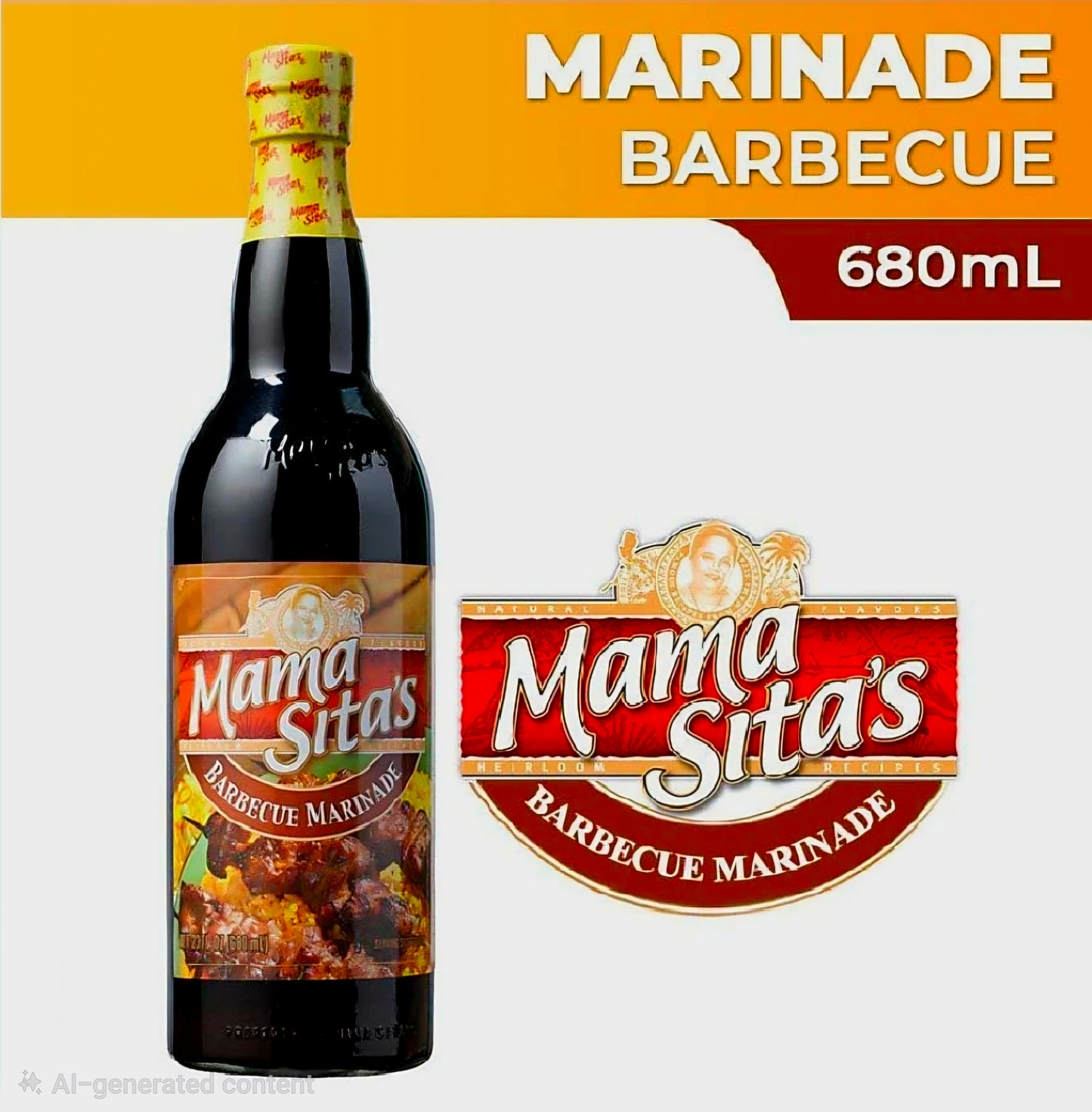 💲‼️EOFY-SALE‼️💲MAMA SITA'S BARBEQUE MARINADE 680ML
