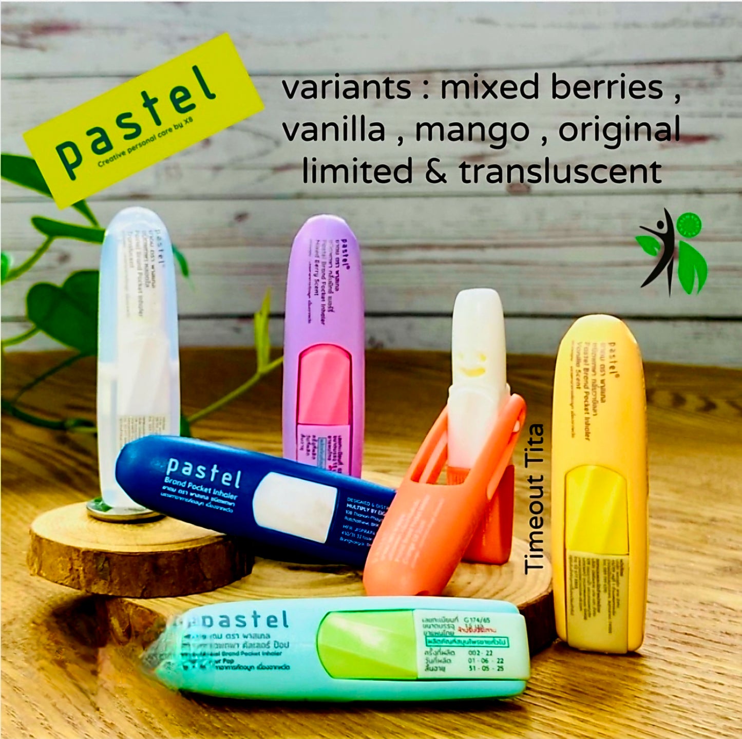 Thailand PASTEL INHALERS Customized Keycharms